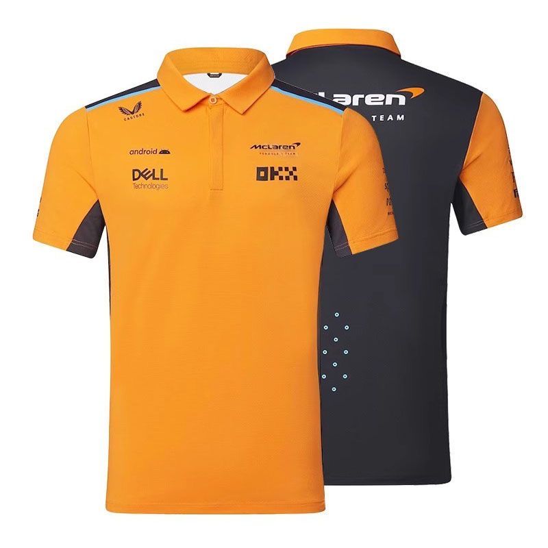2023 McLaren F1 3D impresso Formula Racing T-shirt