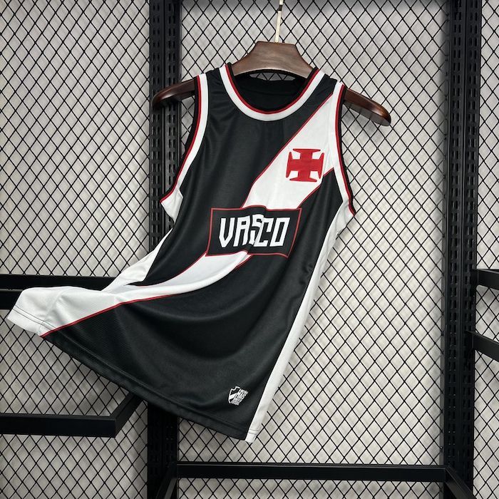 Vintage 2000 Black Vasco da Gama Vest S-4XL