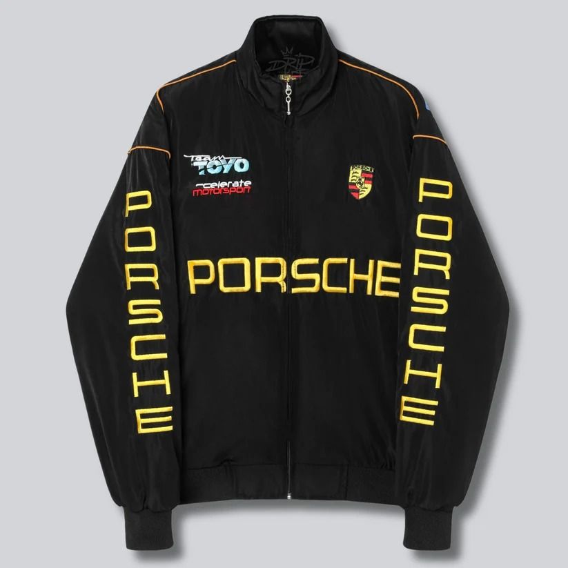 PORSCHE Black F1 jacket M-XXL