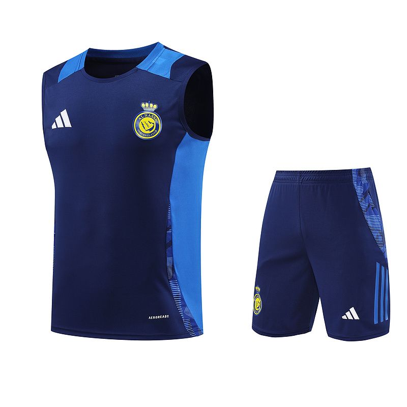 2425 AL Nassr BLUE vest retro training suit red S-XXL
