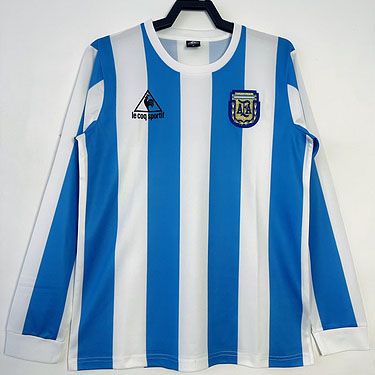 Retro Argentina 1986 HOME long sleeve S-XXL