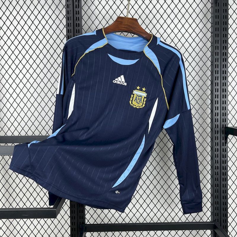 Retro Argentina 2006/07 away long sleeve S-XXL