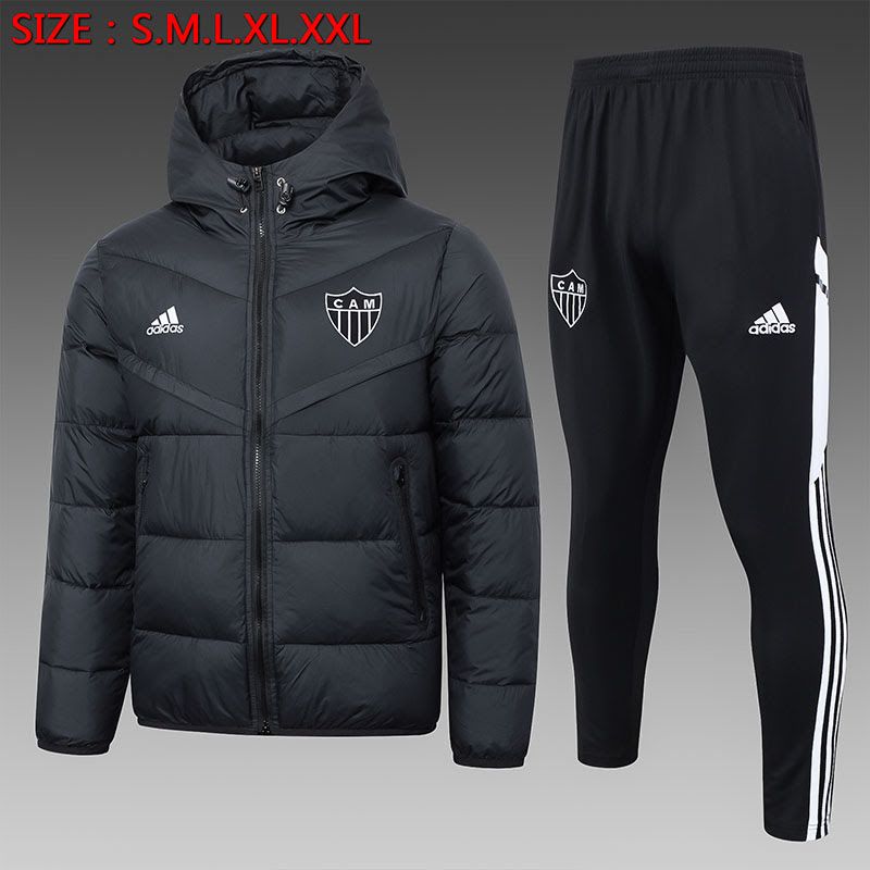 G134# 2324 Atletico Mineiro black cotton jacket S-2XL