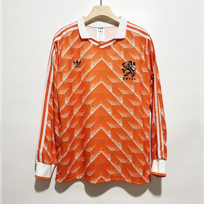 1988 Retro Netherland Holland  Long home S-XXL