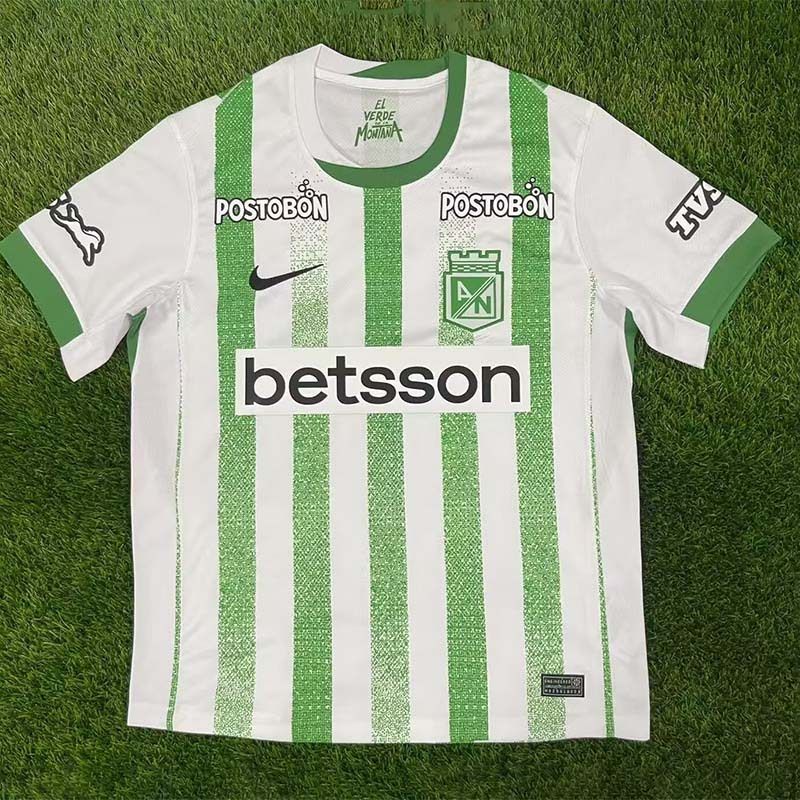Atletico Nacional 2025/26 ALL Sponsor Home Jersey