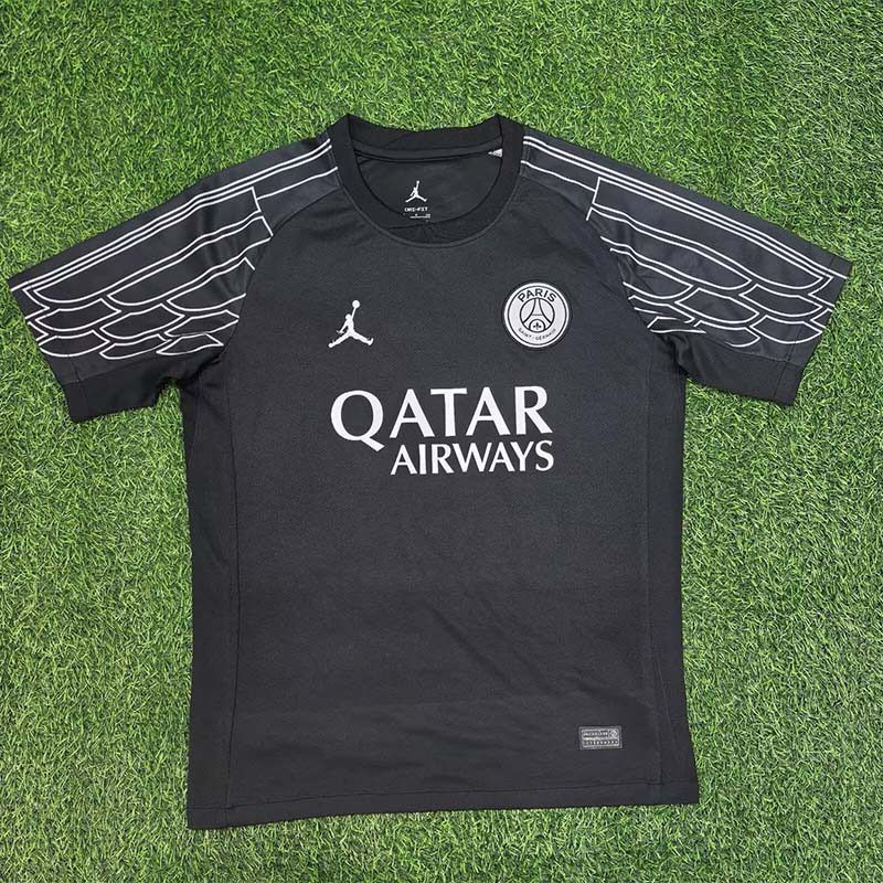 2526 PSG Fourth Away Black S-2XL