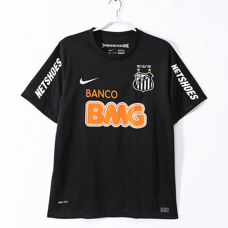Retro Santos 2013 away black S-XXL