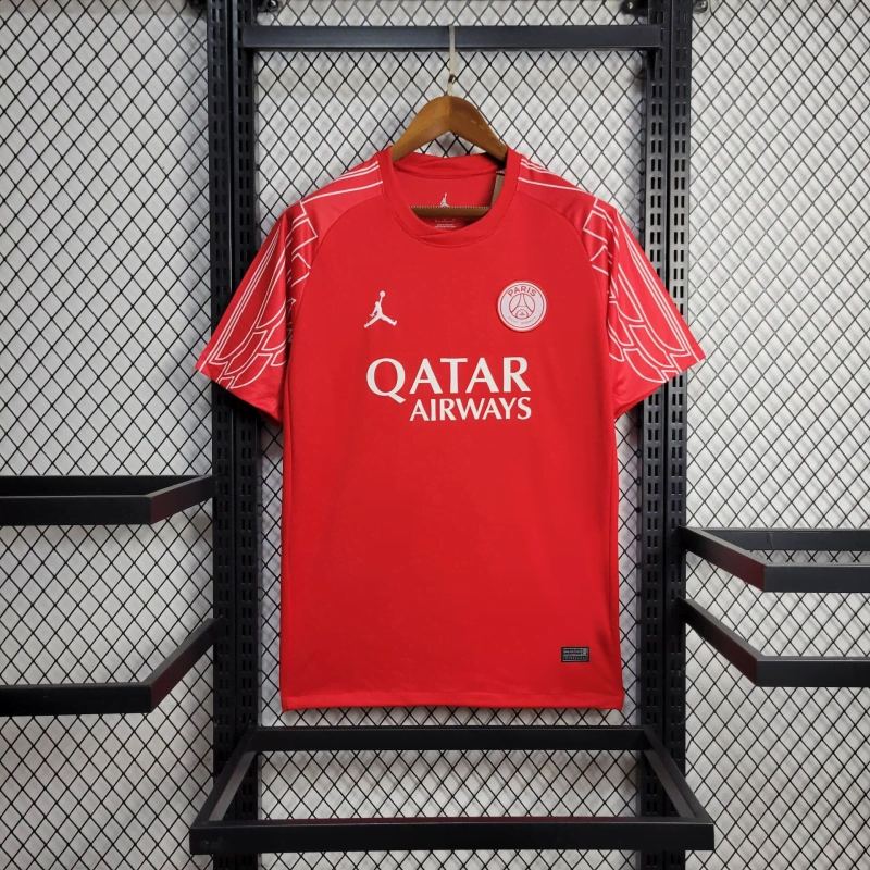 2526 PSG Fourth Away Red S-2XL
