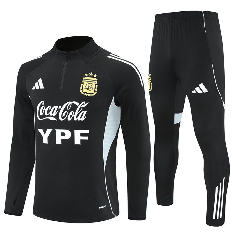 2526 Argentina short zipper black  kit S-XXL