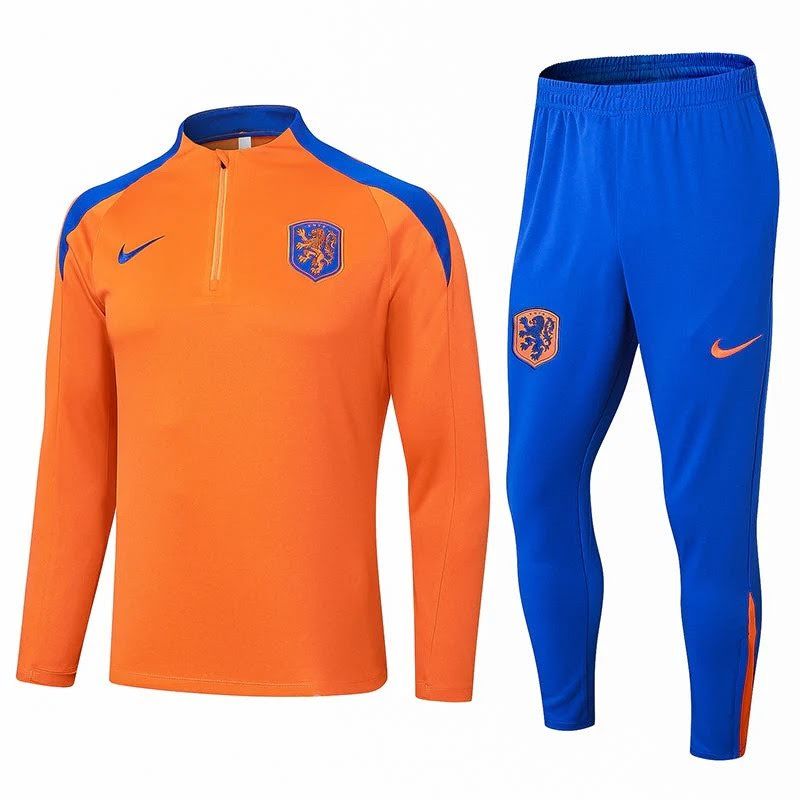 2526 Netherland orange training suit player Size S-XXL