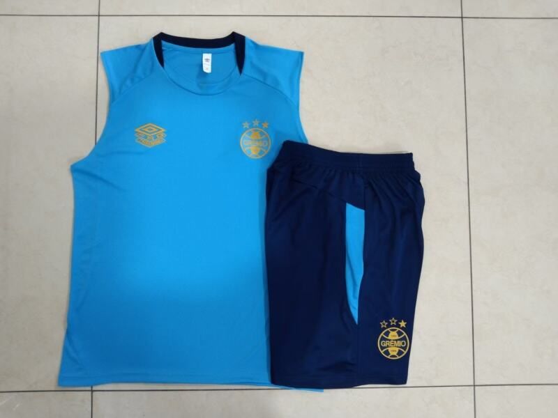 D25172# 2526 Gremio Lake Blue Vest Set S-2XL