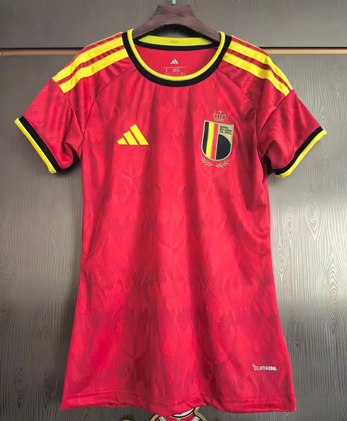 26/27 women Belgium World Cup Home Jersey S-2XL