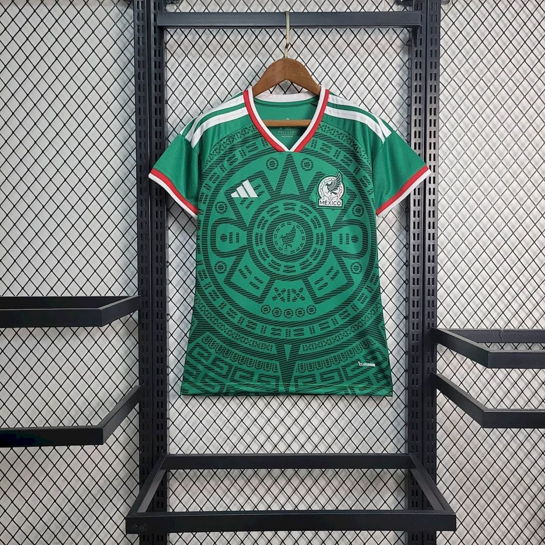 2627 Women's Mexico Home Jersey S-2XL