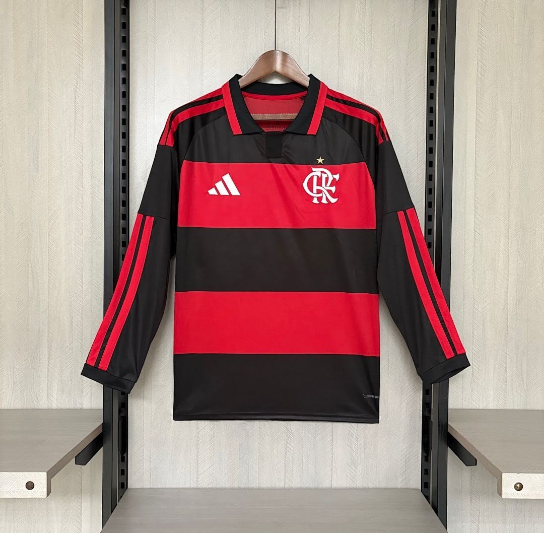 2627 Flamengo Home long sleeves  S-4XL