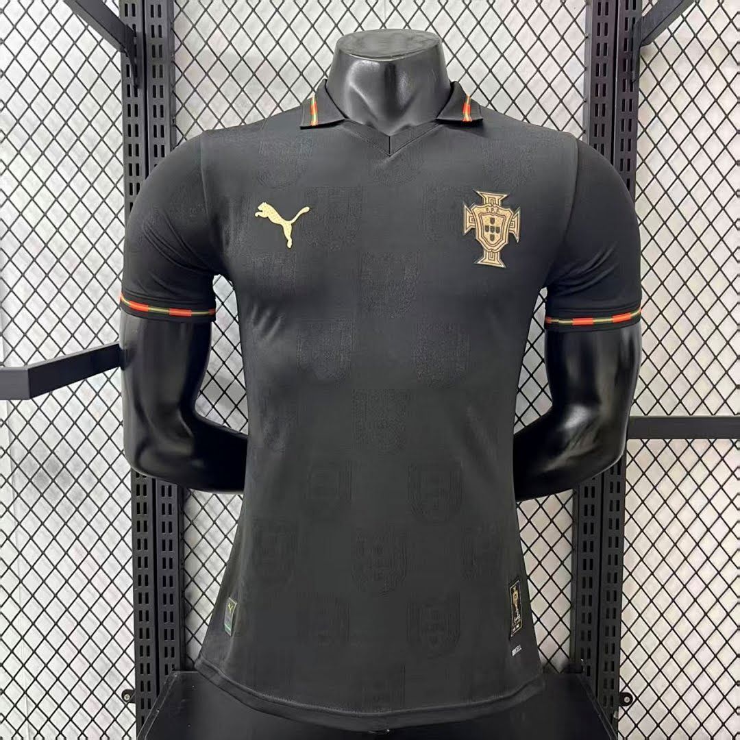 2627 Portugal Commemorative Edition Black Player S-4XL