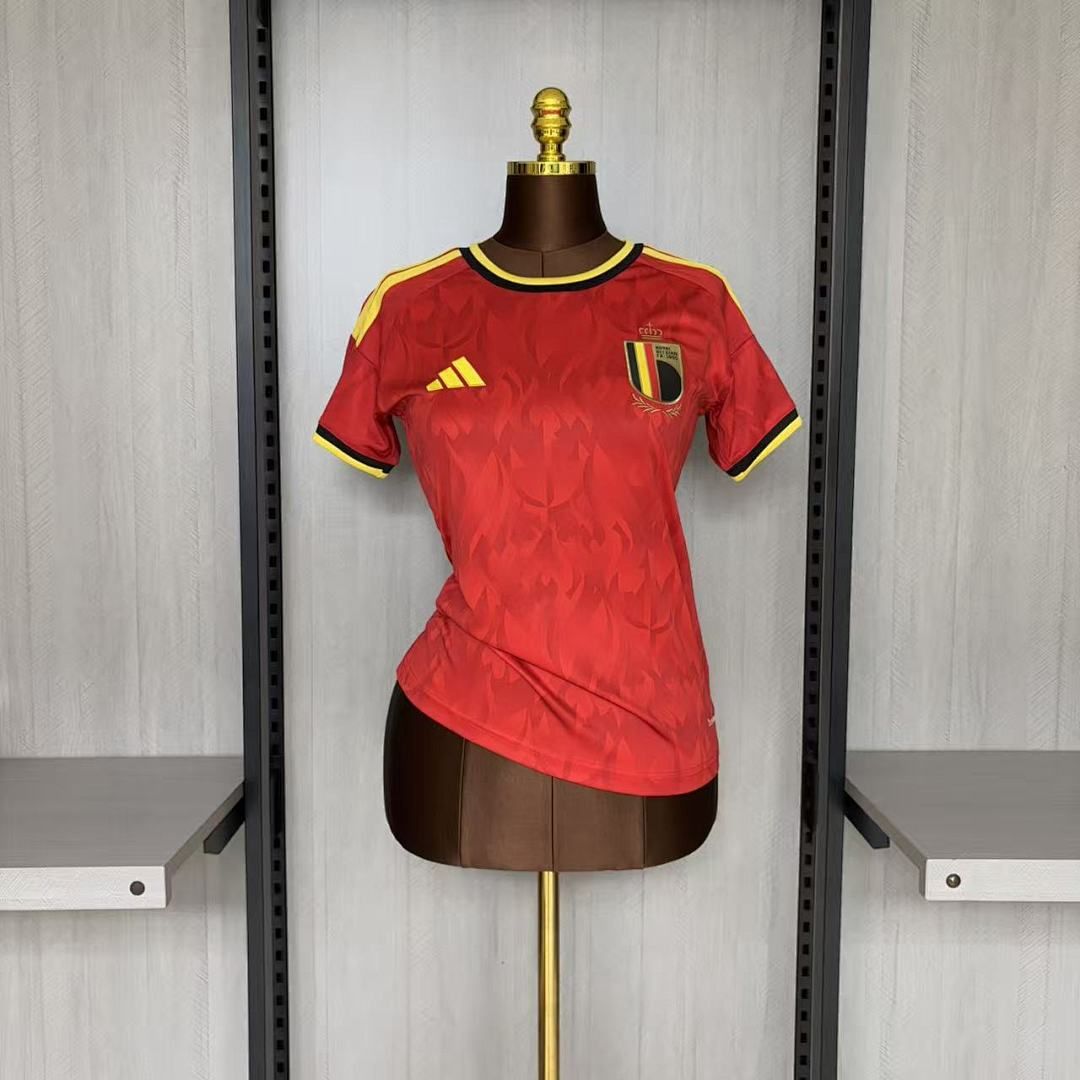 2627 women  Belgium   Home Jersey S-2XL