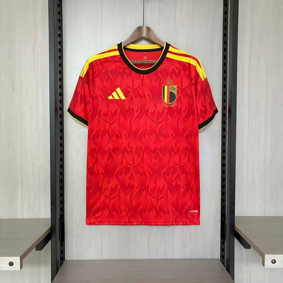 2627 Belgium  Home Jersey S-4XL