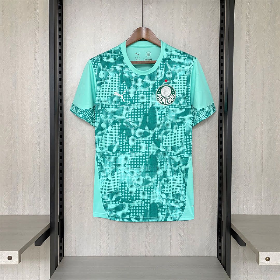 2627 Palmeiras Goalkeeper Green Jersey S-4XL