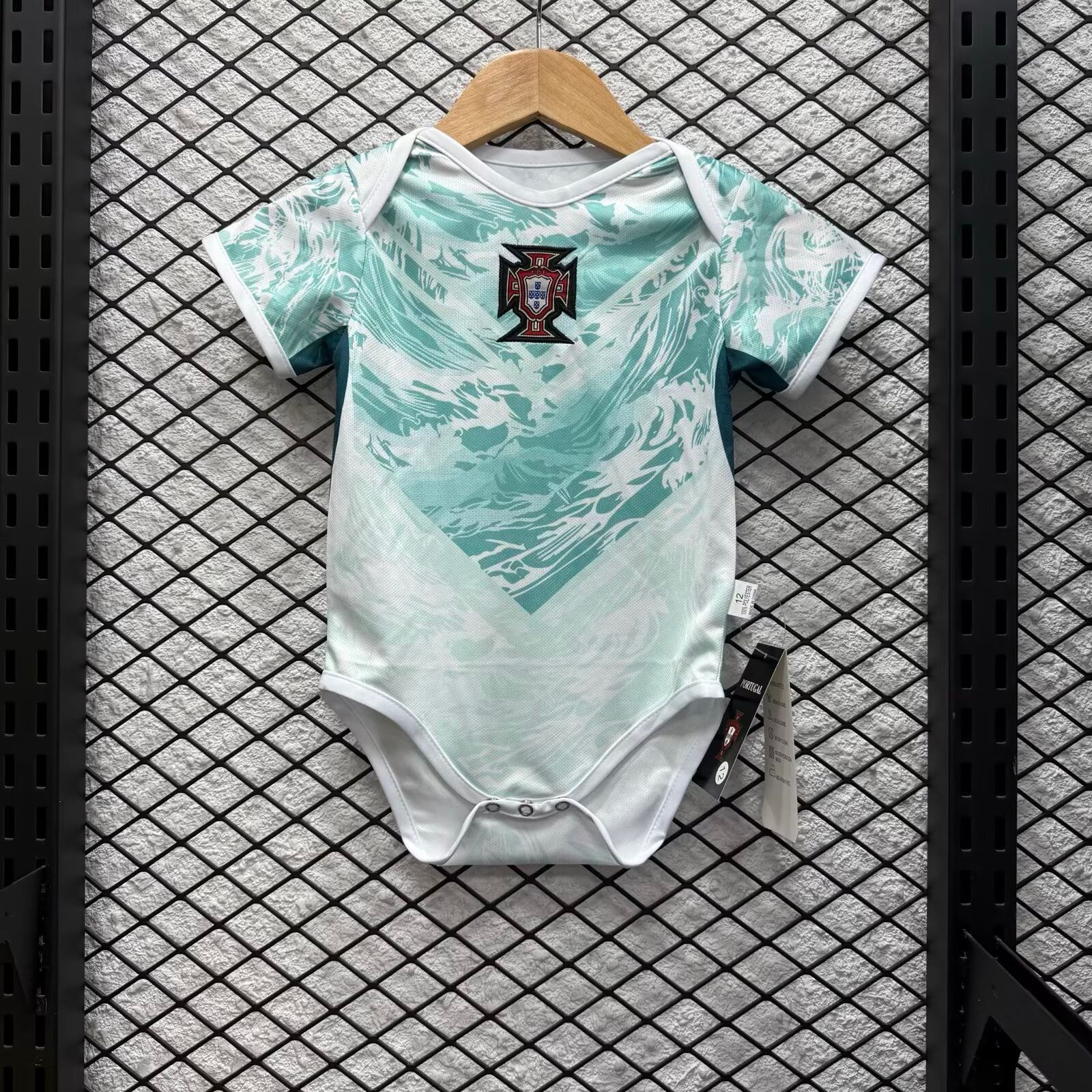 2627 Portugal away baby jersey