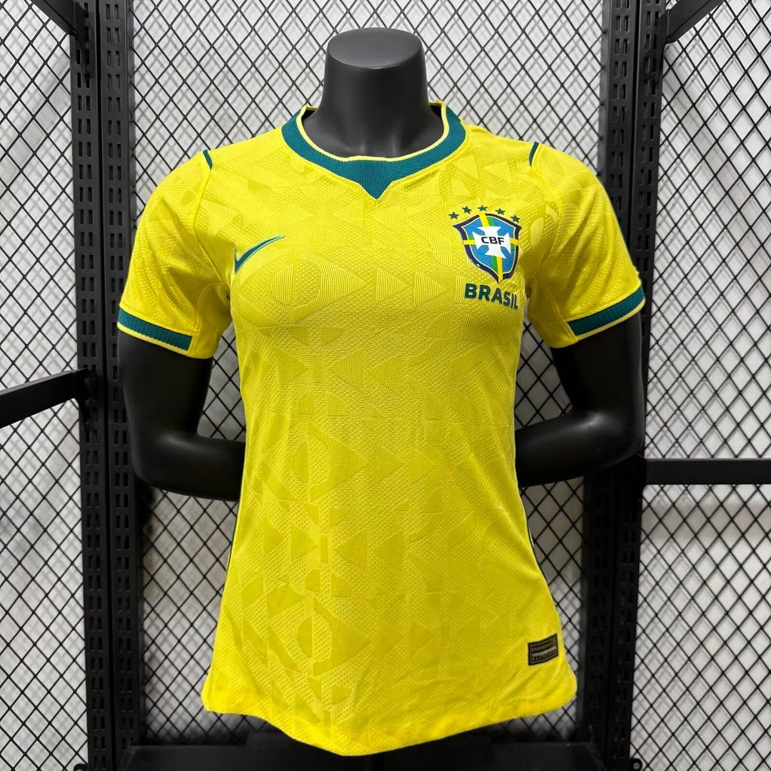 2627 Brazil Home Women's Player Size S-2XL