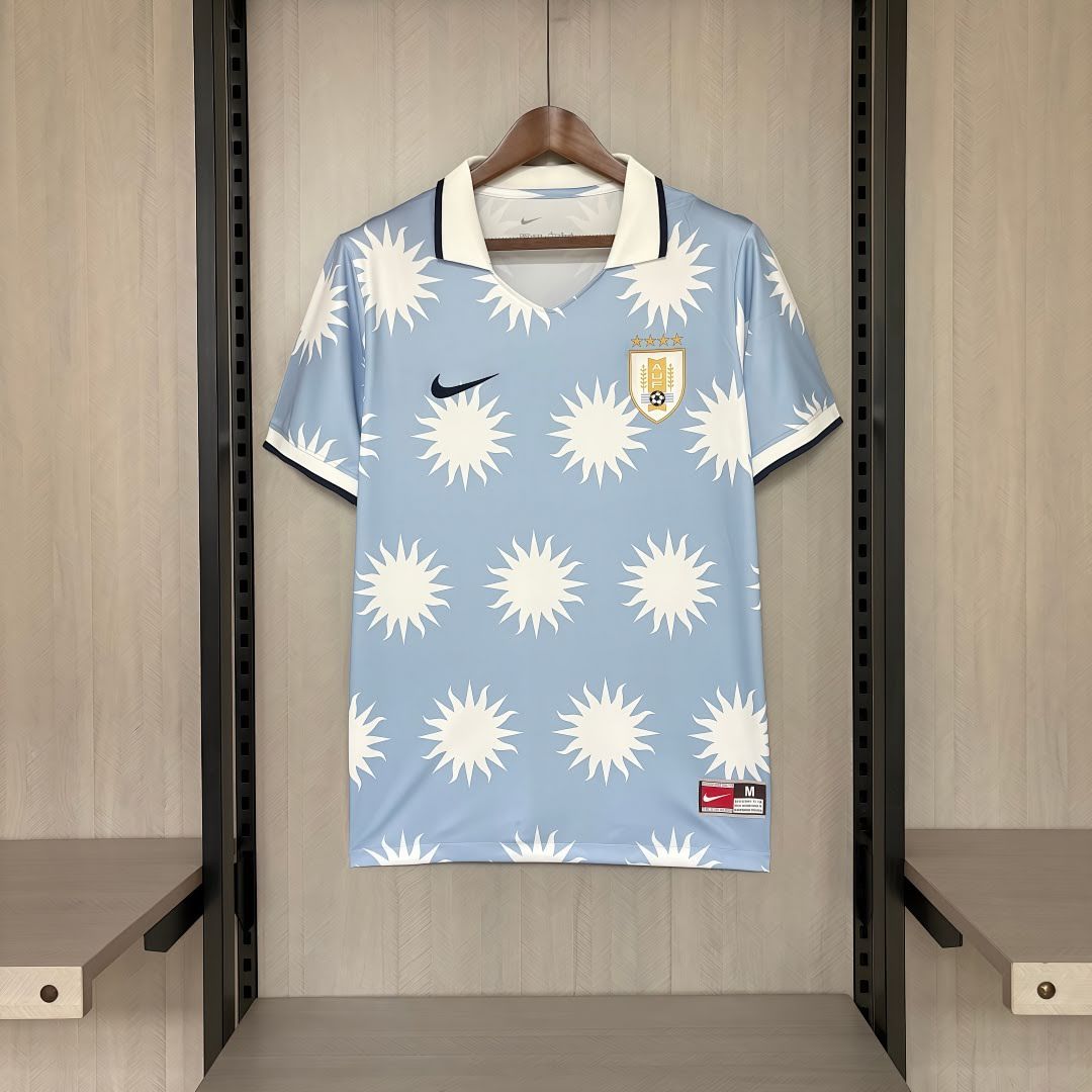 2627 Uruguay light blue jersey, sizes S-2XL