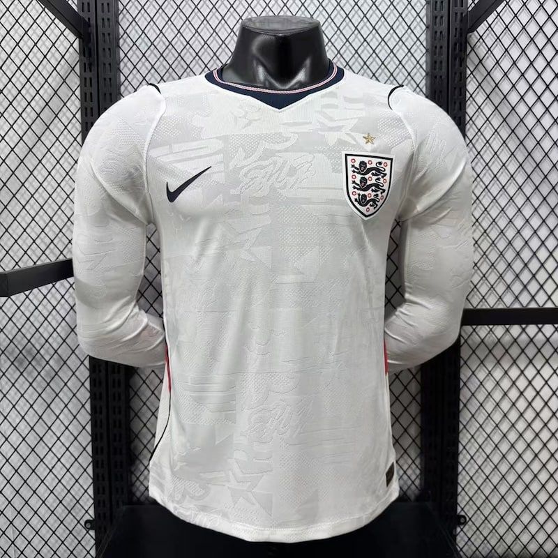 2627 England home player long sleeves S-3XL