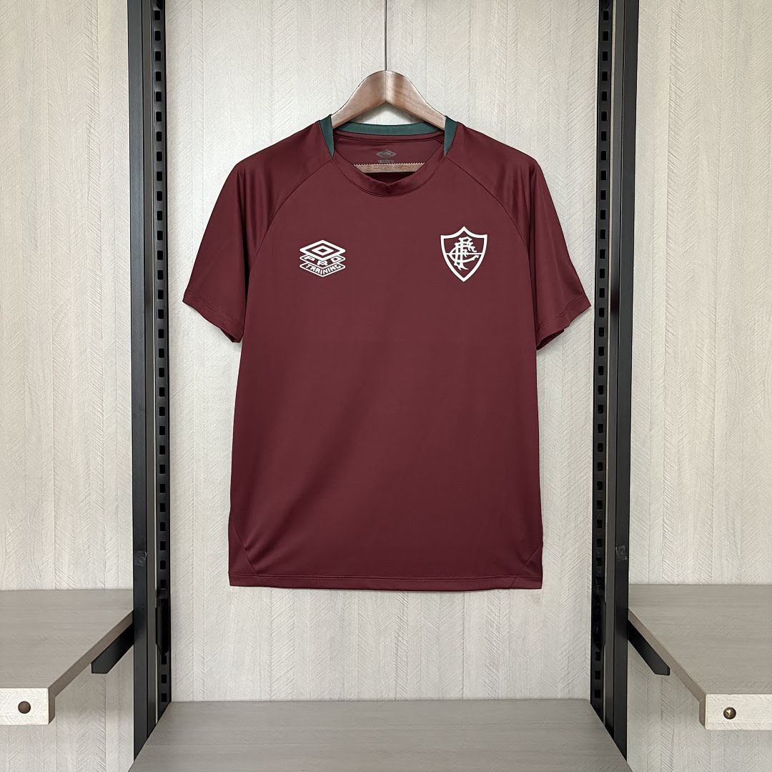 2526 Fluminense race red training suit S-4XL