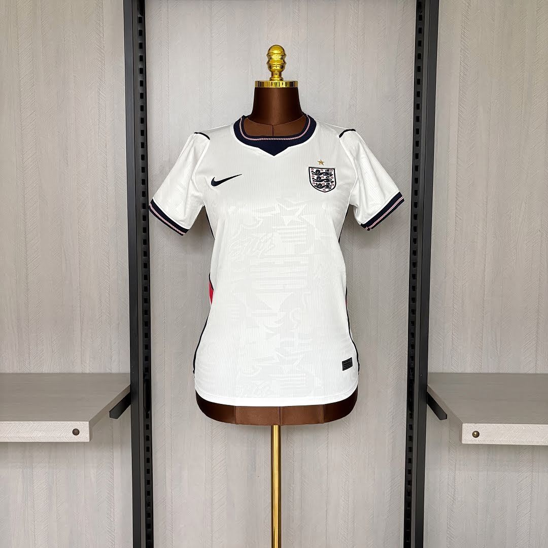 2627 England Home Women's Jersey S-2XL