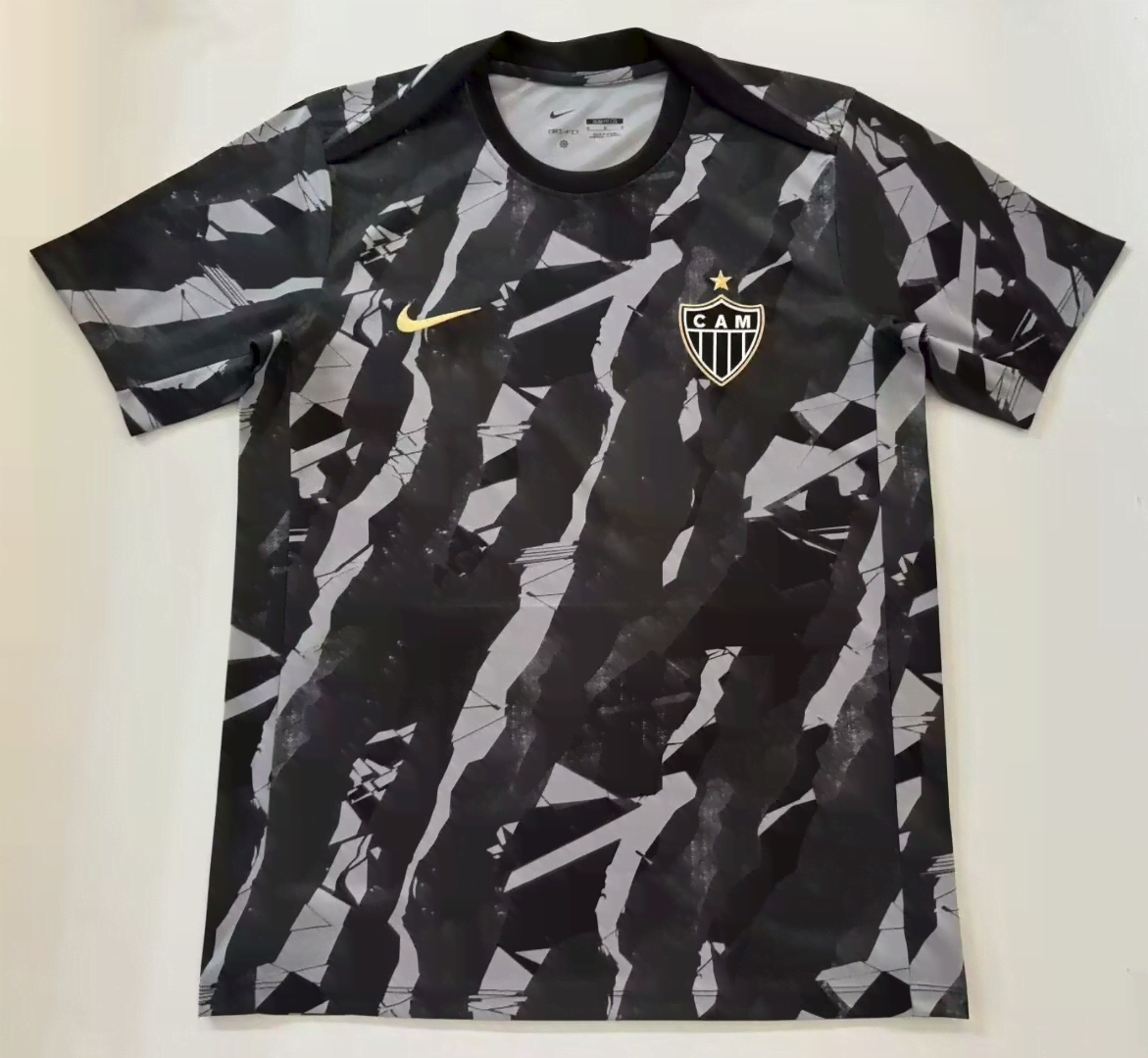 2627 Atletico Mineiro grey  S-4XL