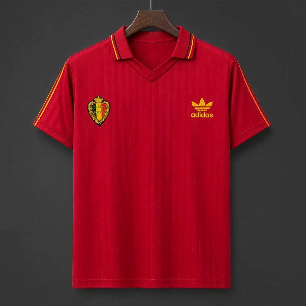 Belgium 1990 Home Retro Shirt