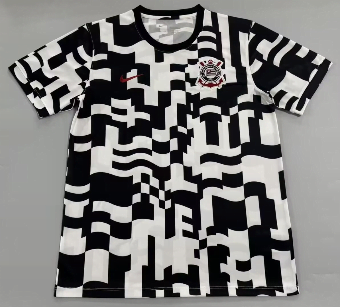 2627 Corinthians Black and White Training Suit S-4XL