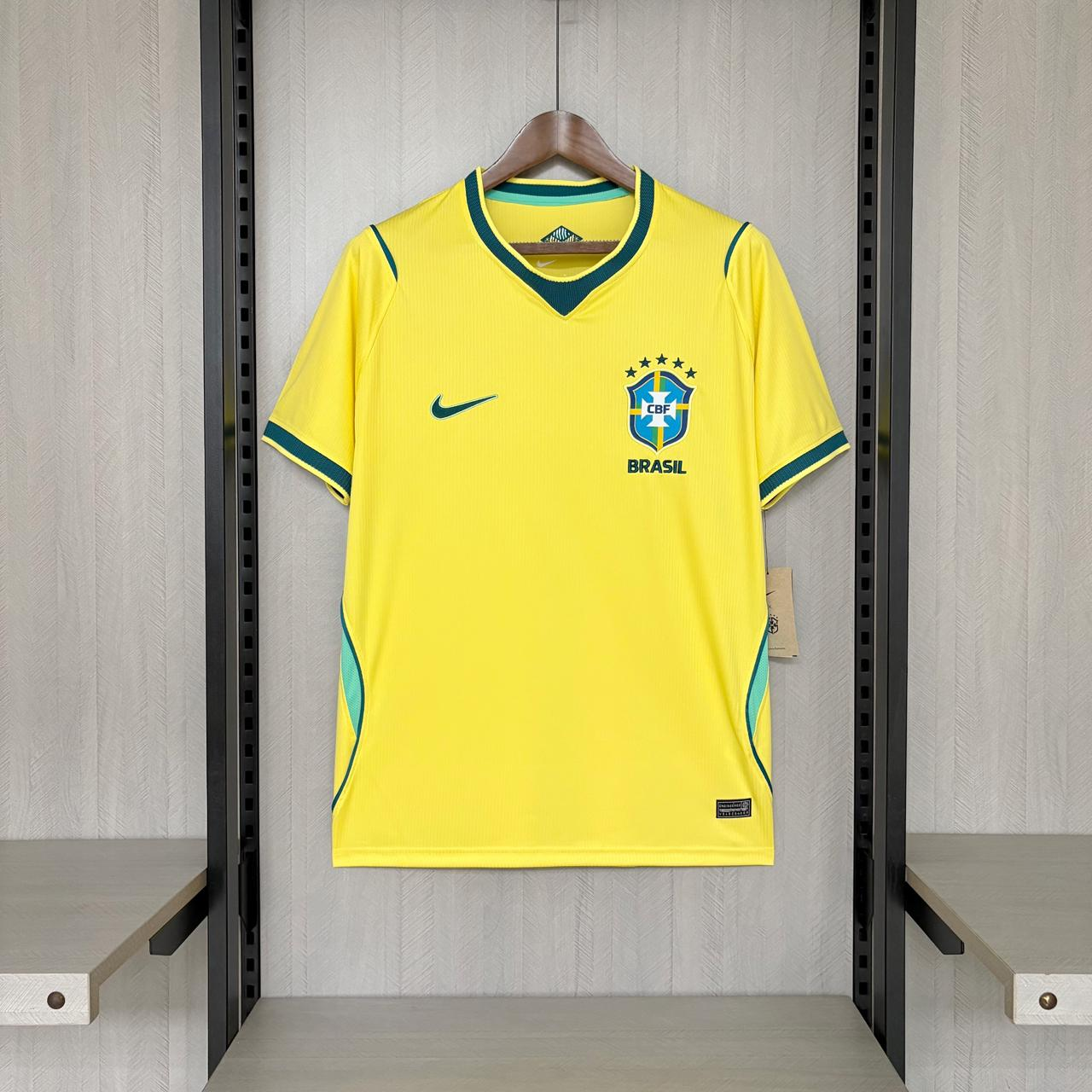 26/27 Brasil COPA DO MUNDO Camisa principal S-4XL