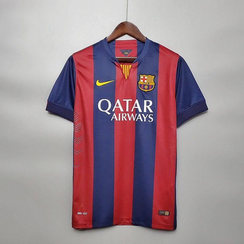 14/15 retro Barcelona home S-XXL