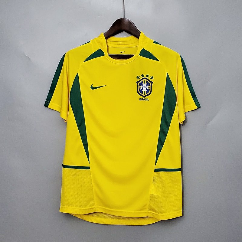 Retro 2002 Brazil home S-XXL