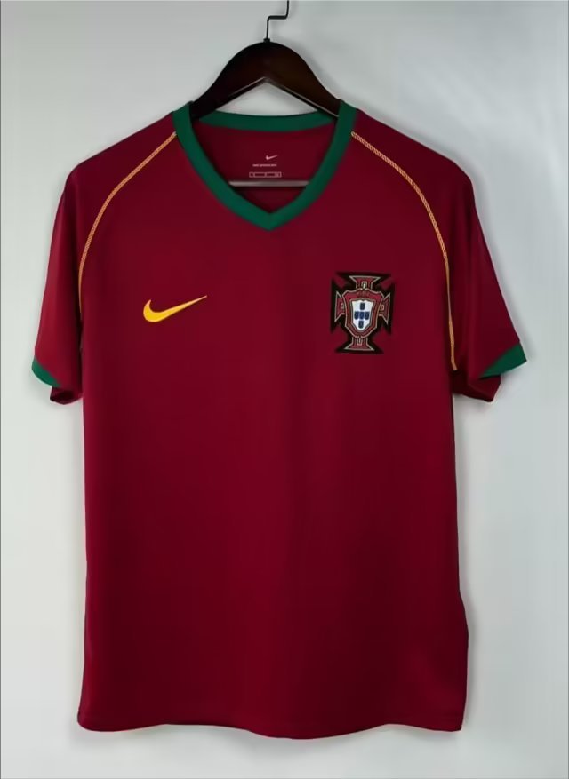 2006 Retro Portugal home S-XXL