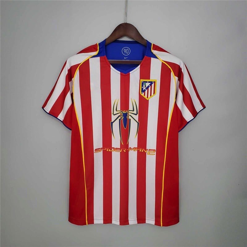 2004-05 ATLETICO MADRID RETRO Home S-2XL