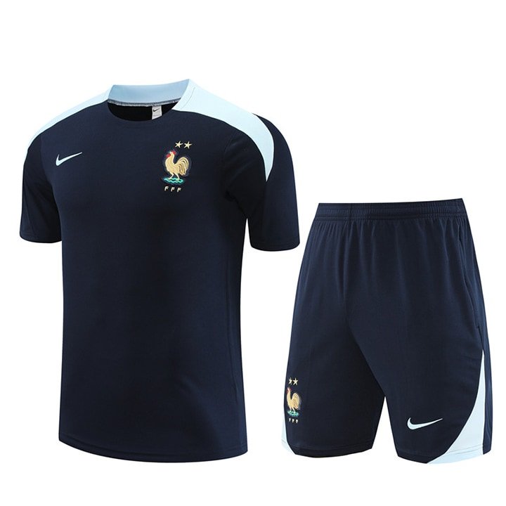 2425 France deep blue training suit S-XXL