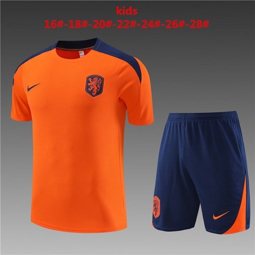 2425 Netherland kids size orange 16-28 shorts with pockets