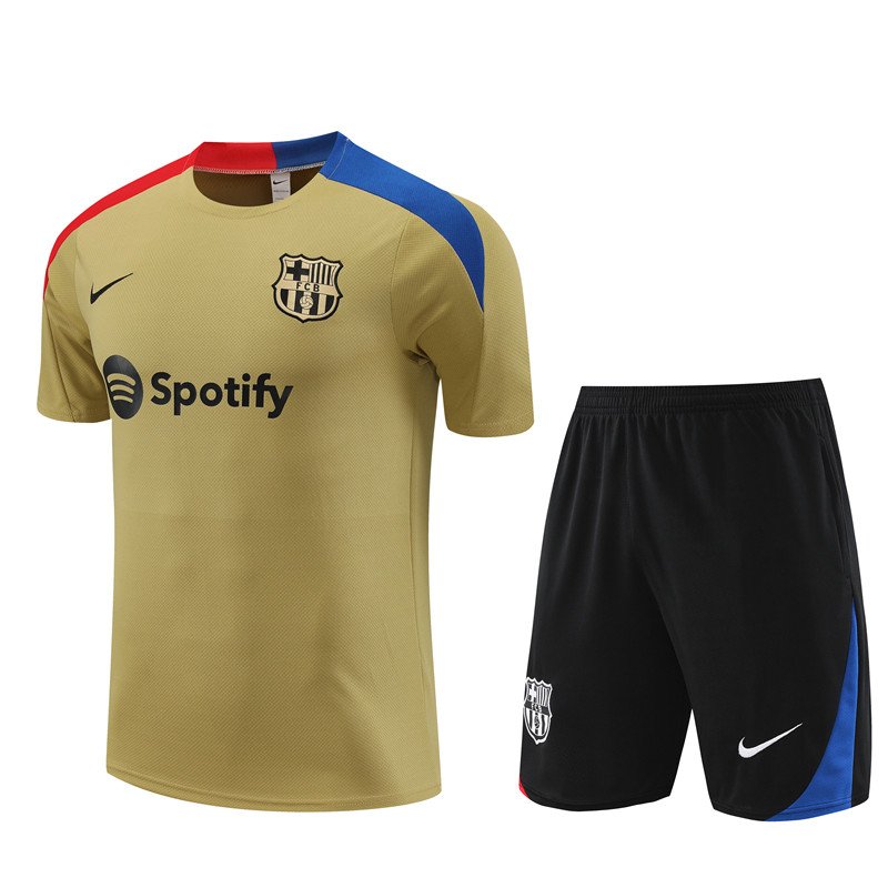 D978 2425 Barcelona training suit mud yellow S-XXL