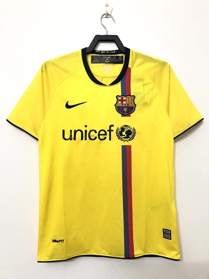 0809 Retro Barcelona away S-XXL