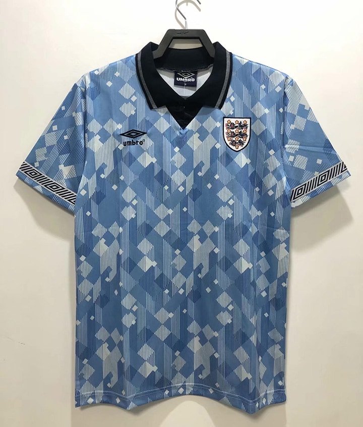 1990 Retro England third away S-XXL