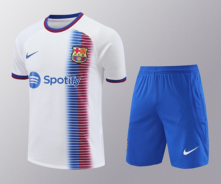 2425 Barcelona training suit white S-XXL