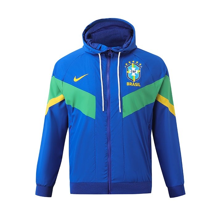 2023 Brazil blue player windbreaker S-XXL