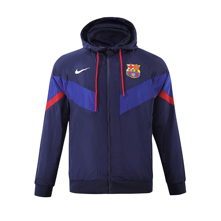 2023 Barcelona player windbreaker blue S-XXL