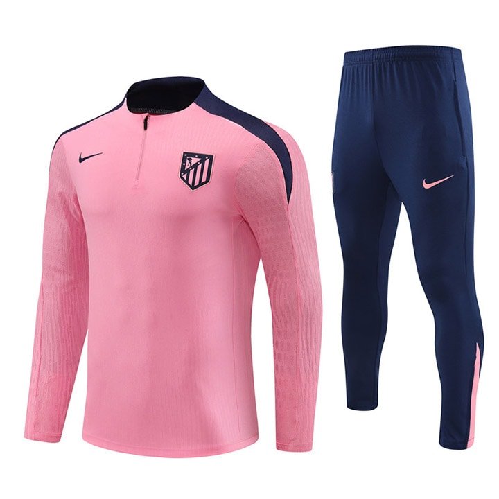 2425 Atl&eacute;tico de Madrid short zipper pink kit S-XXL