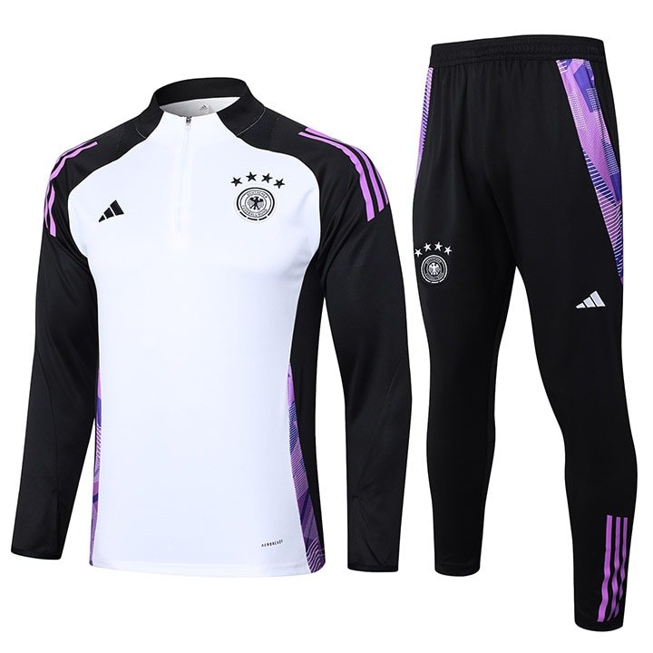 B812 2425 Germany training suit kits white S-XXL