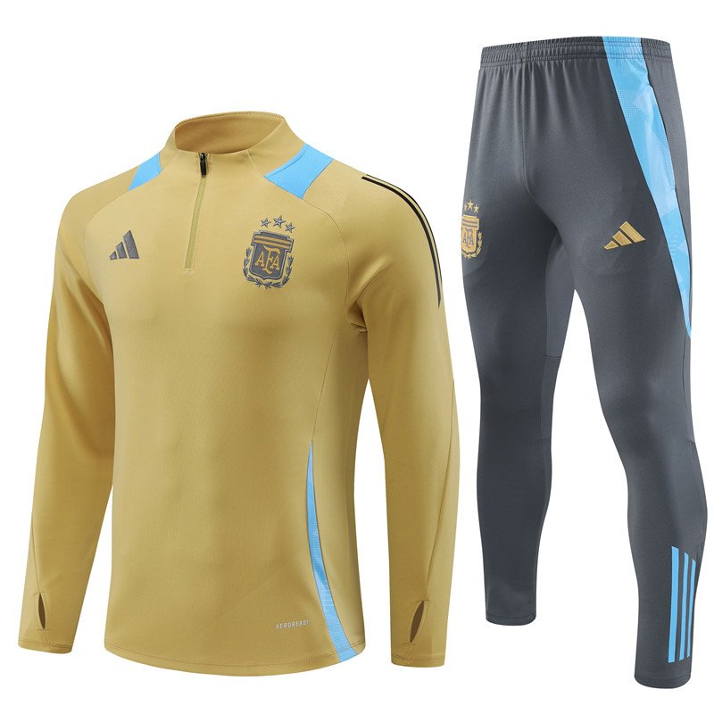 2425 Argentina short zipper mud yellow kit S-XXL