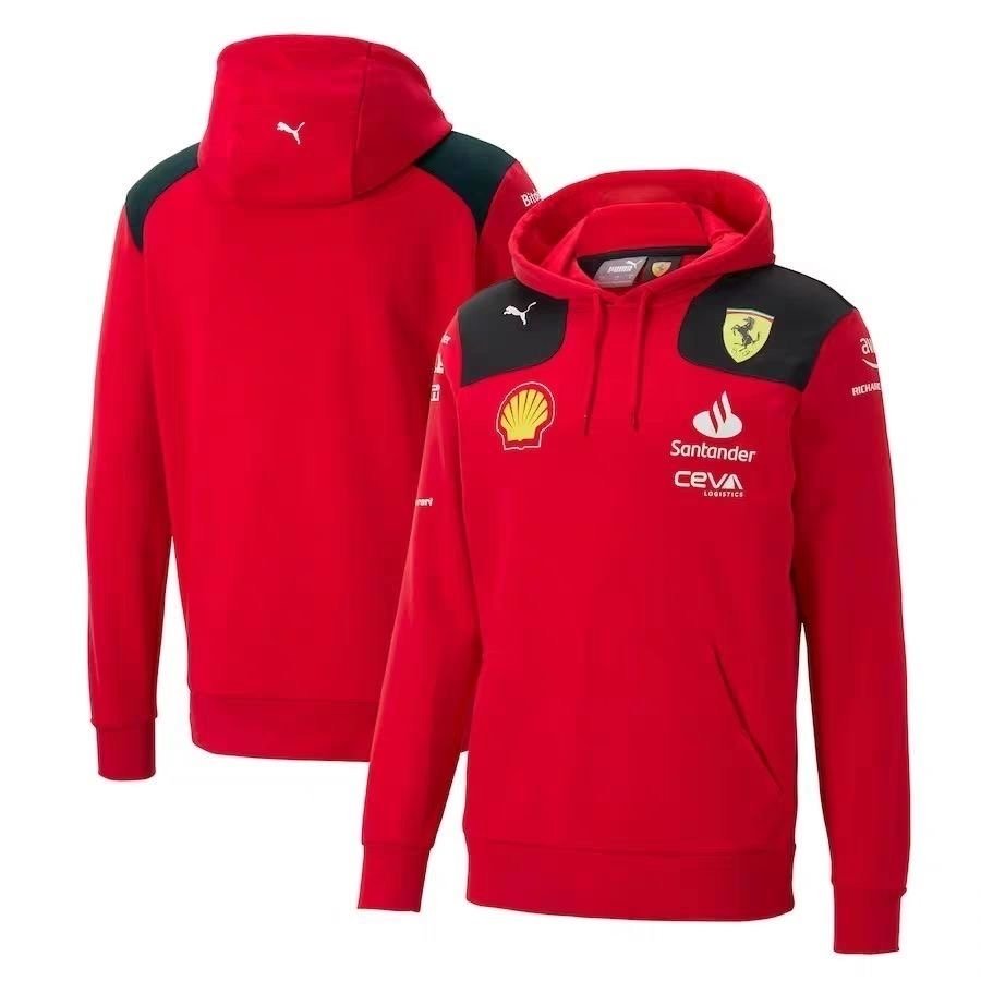 Scuderia Ferrari F1 2023 Team Hoodie Long sleeve S-3XL