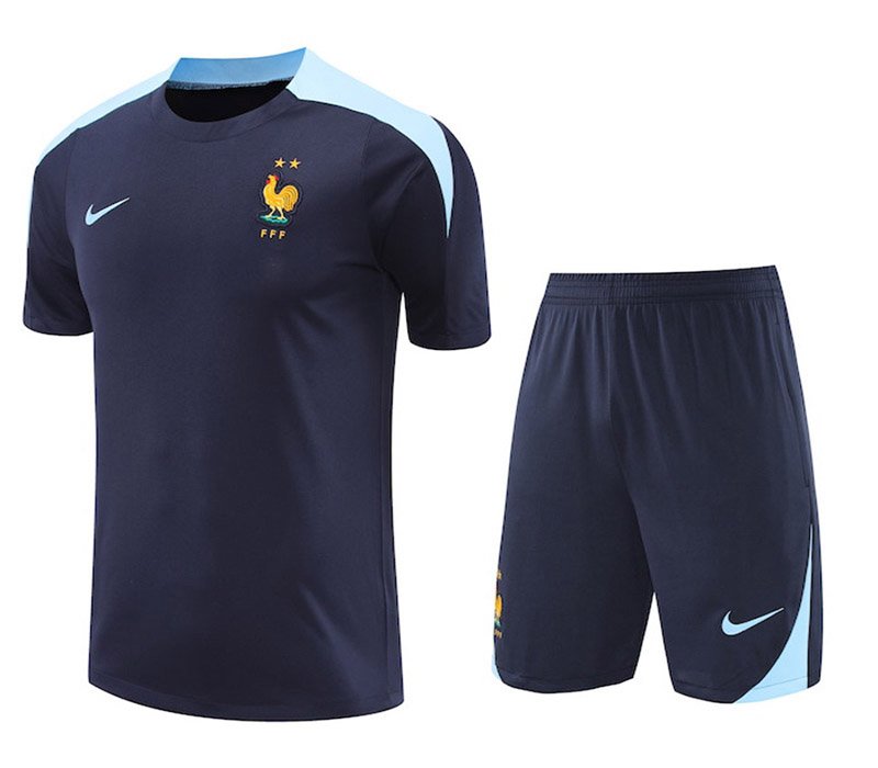 24/25 French Blue Training kit deep blue S-XXL