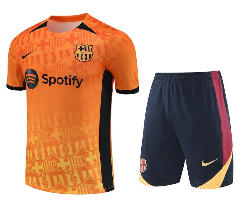 2425 Barcelona training suit orange S-XXL